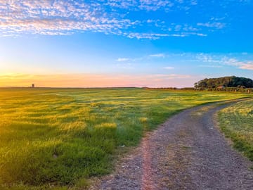 The campsite field