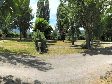 Spacious pitches
