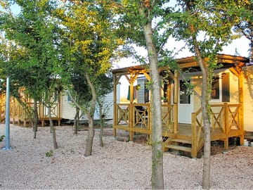 Outside a holiday home