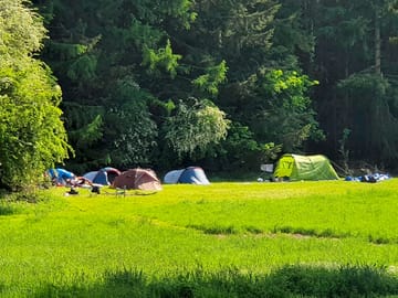 Meadow camping for groups up to 10 people