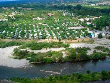 Aerial view of the site