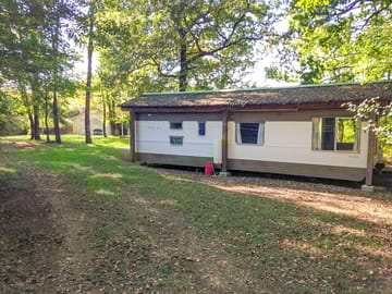 Back view of the holiday home
