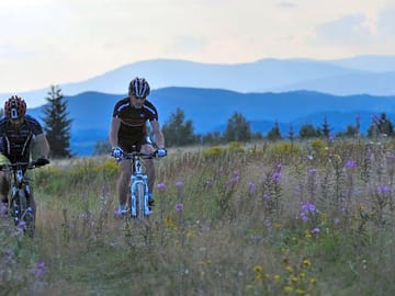 Excellent mountain biking in the area