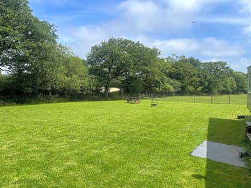Outside paddock area