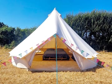 Kitted out bell tent