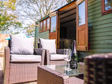 Outdoor seating area