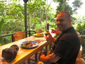 Dinner in the forest
