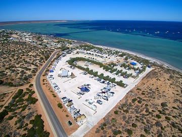 Aerial picture of the park