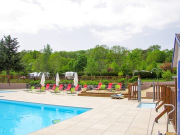 Pitches by the pool