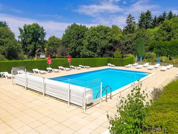 Heated pool open between june and september