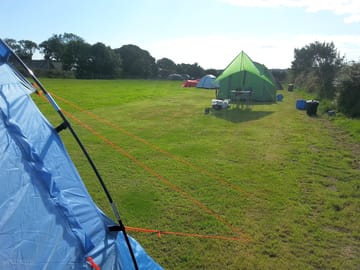 Spacious pitches