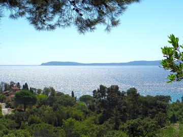 Sea view from some locations