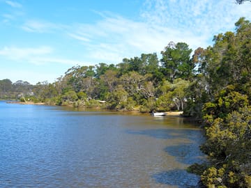 River view from the park