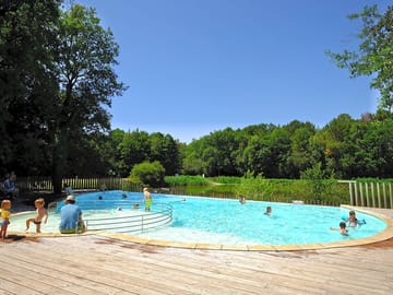 Swimming pool with spacious sun terrace