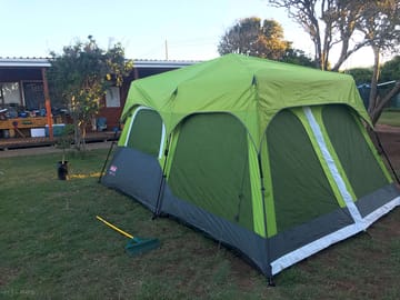 Tent pitch