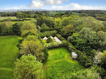 As seen from the air