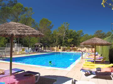 Pool and lounging area