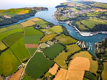 Aerial view of the Park & Estuary