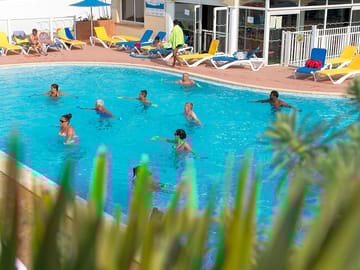 Outdoor heated pool