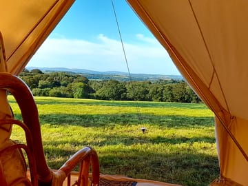 The spectacular view from inside