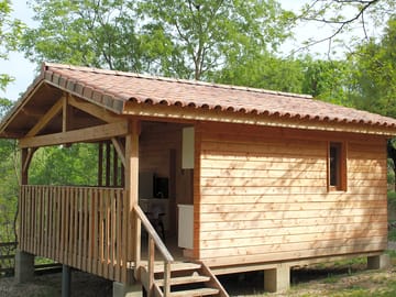Cabin with outdoor deck