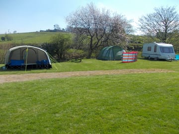 Spacious pitches