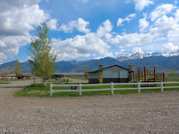 Pavilion and play area