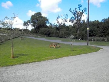 Roadway to pitches