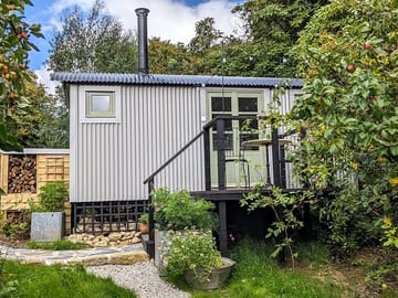 Set in a secluded private orchard