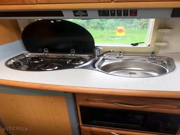 Cooker and sink