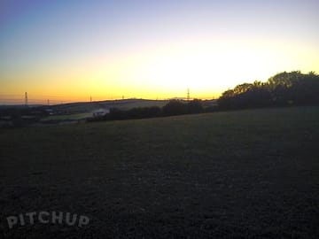 View from pitch