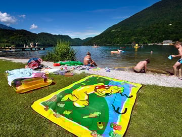 Private beach