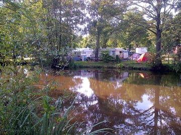 Pitches by the pond