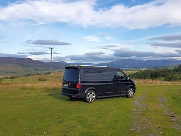Back-to-basics camping with spectacular views