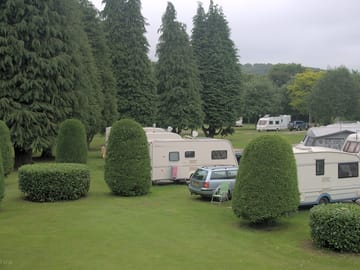 Hardstanding and touring pitches