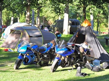 Motorbikers welcome