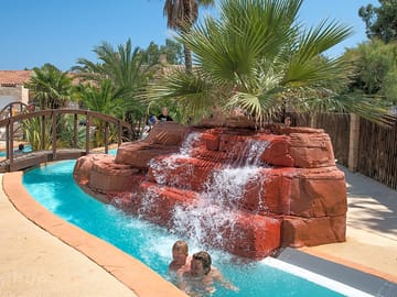 A small waterfall
