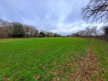 View of the camping field
