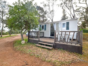 Mobile home exterior