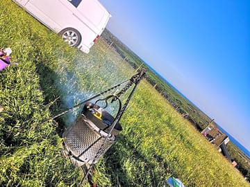 Off-ground firepits allowed or for hire