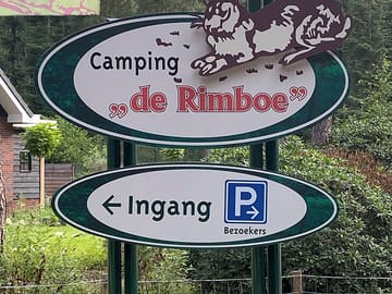 Sign for the site