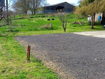 Hard standing pitch