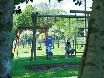 Large playground area for children