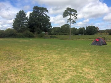 Spacious pitches
