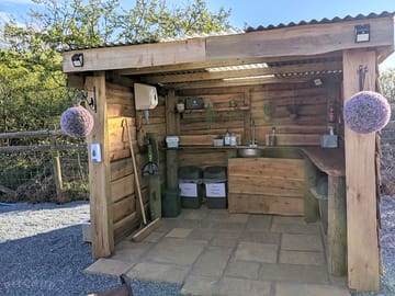 Communal kitchen area