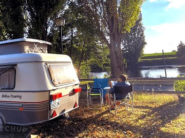 Pitches by the river