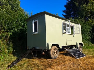 Exterior of commander's caravan