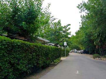 The entrance