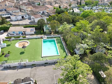 Aerial view of site