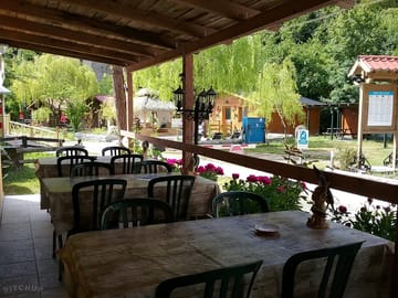 Restaurant terrace